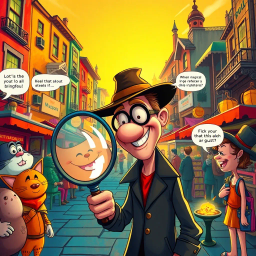 Whose Face Is It Anyway? - Text-based game