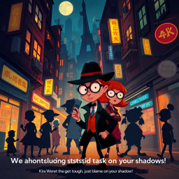 Whose Shadow is it Anyway? - Text-based game
