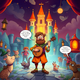 Whose Tale is it Anyway? - Text-based game
