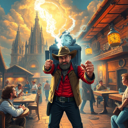 Chrono-Capers: Whose Time Is It Anyway? - Text-based game