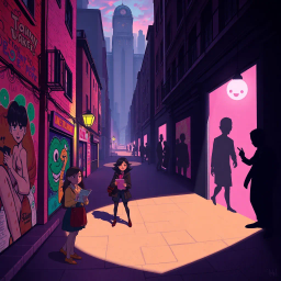 Whose Shadow Is That? - Text-based game