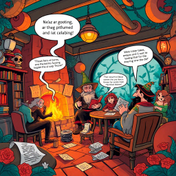 Whose Tale Is It Anyway? - Text-based game