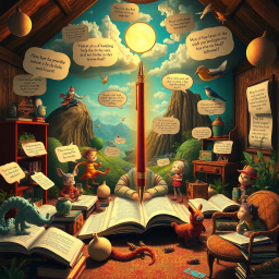 Whose Scribe Is It Anyway? - Text-based game