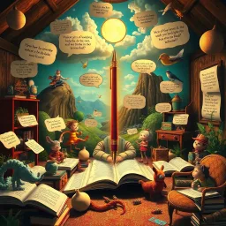 Whose Scribe Is It Anyway? - Text-based game