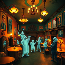 Hello, Whose Ghost Is It Anyway? - Text-based game