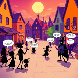 Whose Shadow Is It Anyway? - Text-based game