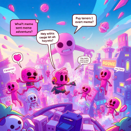 Memeception: Whose Hello Is It, Anyway? - Text-based game