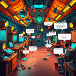 Whose Lab Is It Anyway? - Text-based game