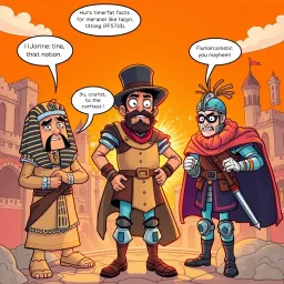 Chrono Clash: Whose Time Is It Anyway? - Text-based game