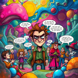 MetaQuest: Whose Adventure is it Anyway? - Text-based game