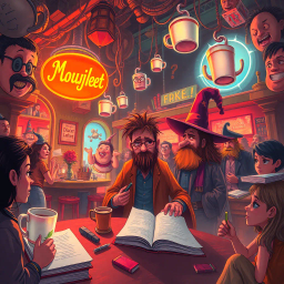 Metamayhem: Whose Adventure Is It Anyway? - Text-based game