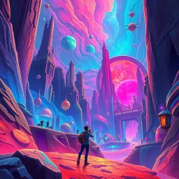 Spectrum Wars: Which Dimension is it, Anyway? - Text-based game