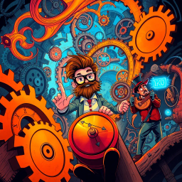 Chronomangle: Whose Time Is It Anyway? - Text-based game