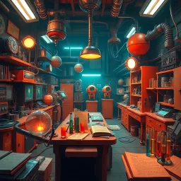 Whose Lab Is It Anyway? - Text-based game