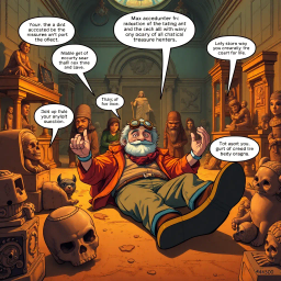 Relic Rumble: Whose Is It Anyway? - Text-based game