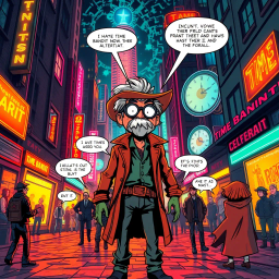 Chrono Clash: Whose Time Is It Anyway? - Text-based game