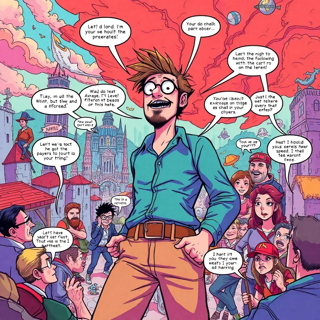 Metamayhem: Whose Adventure is it Anyway?