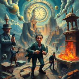 Chronochaos: Whose Time Is It Anyway? - Text-based game
