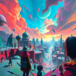Spectrum Wars: Which Dimension Is It, Anyway? - Text-based game