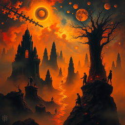 Tangled Dreams: Whose Nightmare Is It Anyway? - Text-based game