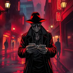 Psychic Noir - Text-based game