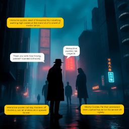 Whose Shadows Are These? - Text-based game