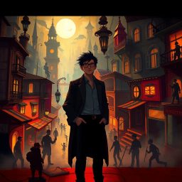 Whose Shadow Is It Anyway? - Text-based game