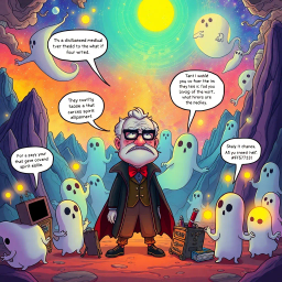 Hello, Whose Ghost Is It Anyway? - Text-based game