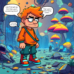 MetaMayhem: Whose Adventure is it Anyway? - Text-based game