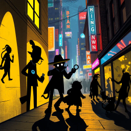 Whose Shadow Is It Anyway? - Text-based game