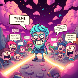 Memeception: Whose Hello Is It, Anyway? - Text-based game