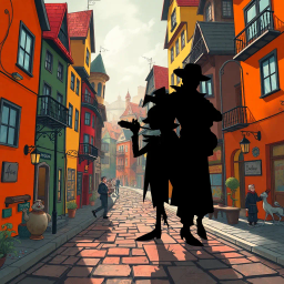 Whose Shadow Is It Anyway? - Text-based game