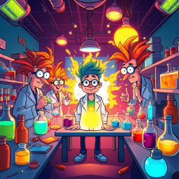 Whose Lab Is It Anyway? - Text-based game