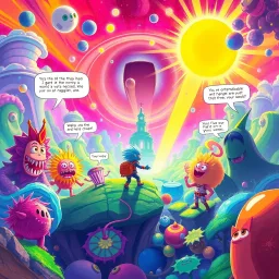 Spectrum Wars: Whose Dimension Is It Anyway? - Text-based game