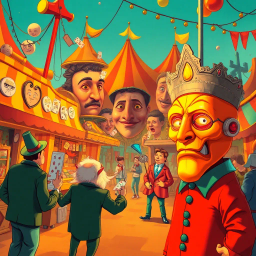 Whose Face Is It Anyway? - Text-based game