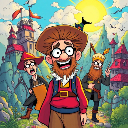 MetaMayhem: Whose Adventure Is It Anyway? - Text-based game
