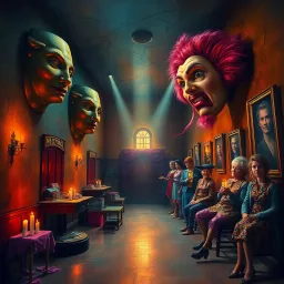 Whose Face Is It Anyway? - Text-based game