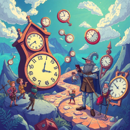 Chronochaos: Whose Time Is It Anyway? - Text-based game