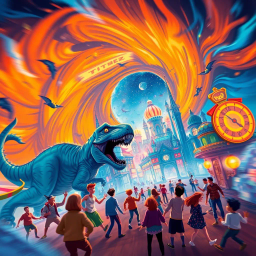 Chronochaos: Whose Time is it Anyway? - Text-based game