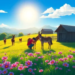 Donkey Rescue - Text-based game