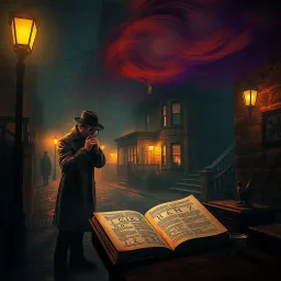 Conspiracy's Curse - Text-based game