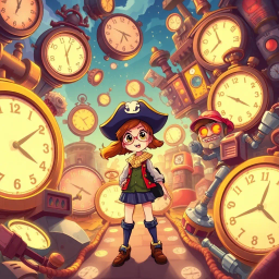 ChronoChasers: Whose Time Is It Anyway? - Text-based game