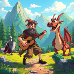 Chronicles of the Clueless: Whose Quest Is It Anyway? - Text-based game