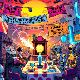Chrono Clash: Whose Time Is It Anyway? - Text-based game