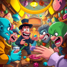 Relic Rumble: Whose Is It Anyway? - Text-based game