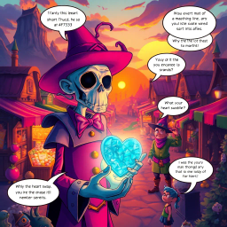 Whose Heart Is It Anyway? - Text-based game