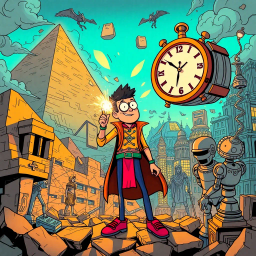 Chronochaos: Who's Time Is It Anyway? - Text-based game
