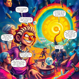 Chrono Clash: Whose Time Is It Anyway? - Text-based game
