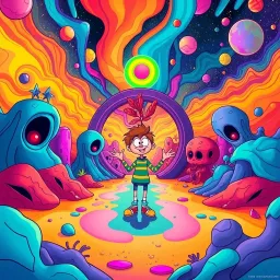 Spectrum Wars: Which Dimension is it Anyway? - Text-based game