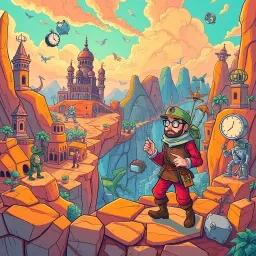Chrono Clash: Whose Time Is It Anyway? - Text-based game